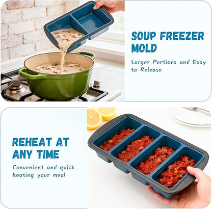 GORCI Silicone Freezer Tray