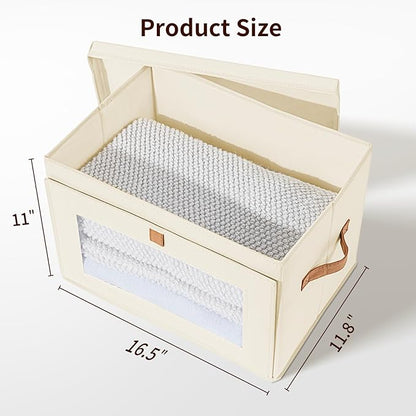 DIMJ Storage Bins with Lids