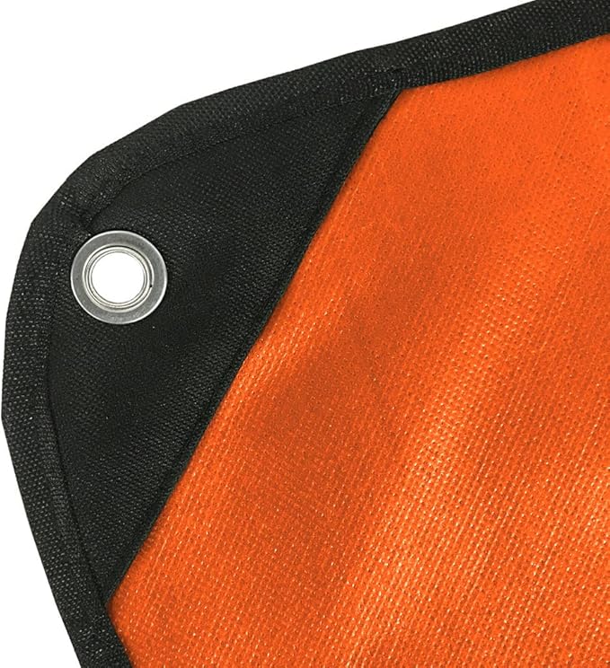 The Pathfinder School All Purpose Emergency Survival Blanket (Orange)