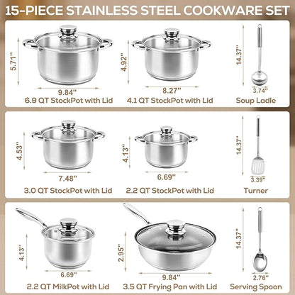 Stainless Steel Cookware Set