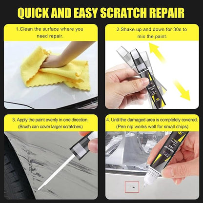 XNA Canyon River Blue Metallic(B-640M) for Honda Touch Up Paint, Car Scratch Remover for Nicks and Chips Repair, 2-In-1 Quick & Easy Fix Car Scratch Repair Kit with Exact Color-Matched