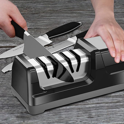 Enutogo Knife Sharpener, Professional 2-Stages Eleltric Knife Sharpeners