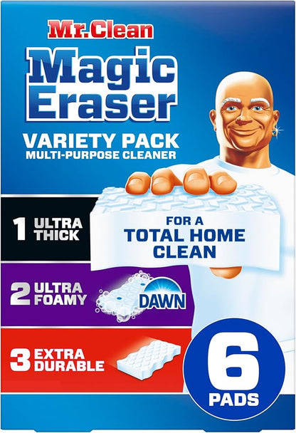 Mr. Clean Magic Eraser Sponge, All Purpose Cleaner, Cleaning Scrubber, Cleaning