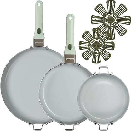 GoodCook Ceramic Cookware Set 7-Piece