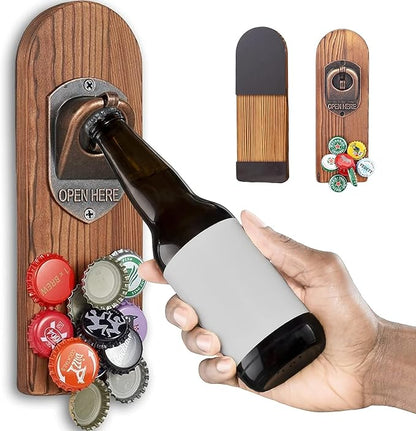 Beer Bottle Opener Wall Mounted