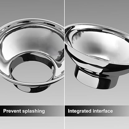 Serinar 5.7 Inch X 2.78 Inch Mouth Metal Canning Funnel
