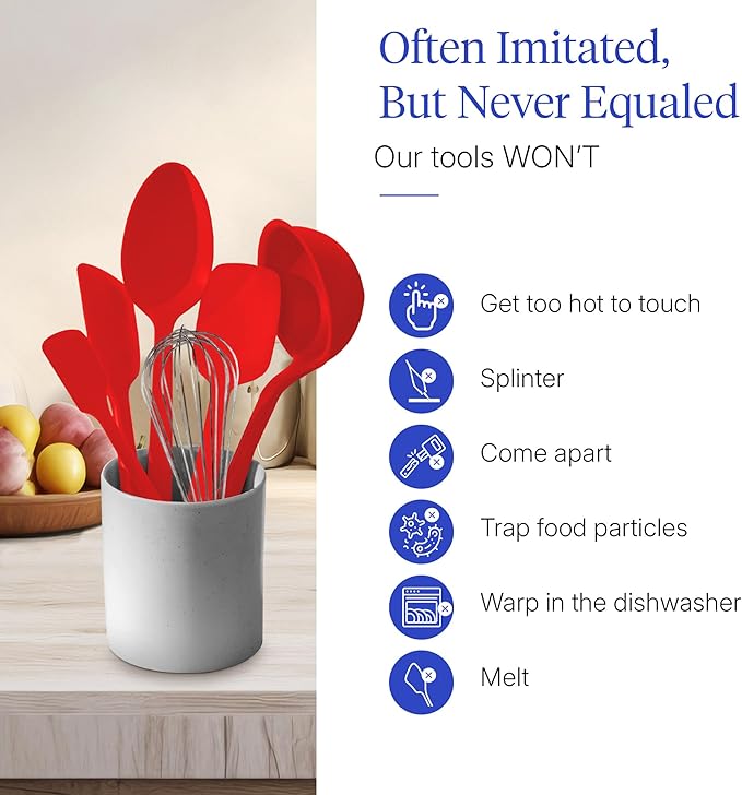 GIR: Get It Right 10-Piece Silicone Ultimate Kitchen Utensil Set – Spatulas