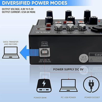 Pyle Professional Wireless DJ Audio Mixer