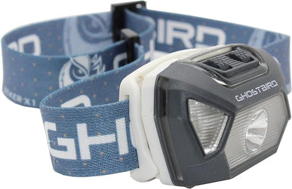 Ghost Bird Seiker X1 Head Lamp - LED Rechargeable Cree XPE - Waterproof IPX7, Freezeproof, Smashproof Perfect for Your Running, Camping, Backpacking, Hunting, and Cycling Adventures