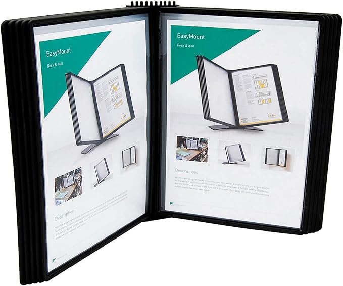 Tarifold DJOIS Wall Mount Reference and Display System – 10 Double-Sided Letter