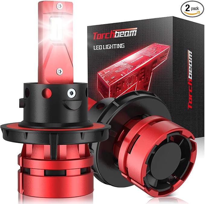Torchbeam 9008 Fog Bulbs, H13 Fog Light, Pack of 2