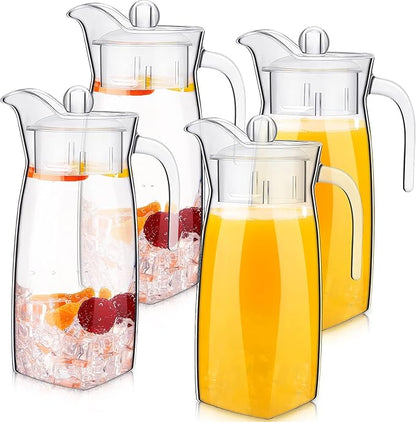 Didaey 4 Pcs Acrylic Water Pitcher