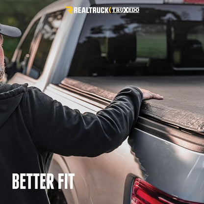 RealTruck TruXedo TruXport Soft Roll Up Truck Bed Tonneau Cover | 271801 | Fits 2014-2018, 2019 Limited/Legacy Chevy/GMC Silverado/Sierra 1500 5' 10" Bed (69.3")