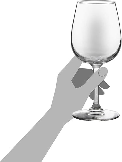 Libbey All-Purpose Wine Party Glasses, 12.75-ounce, Set of 12