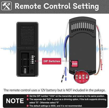 Universal Ceiling Fan Remote Control Kit, Hampton Bay Fan Remote Kit Replacement
