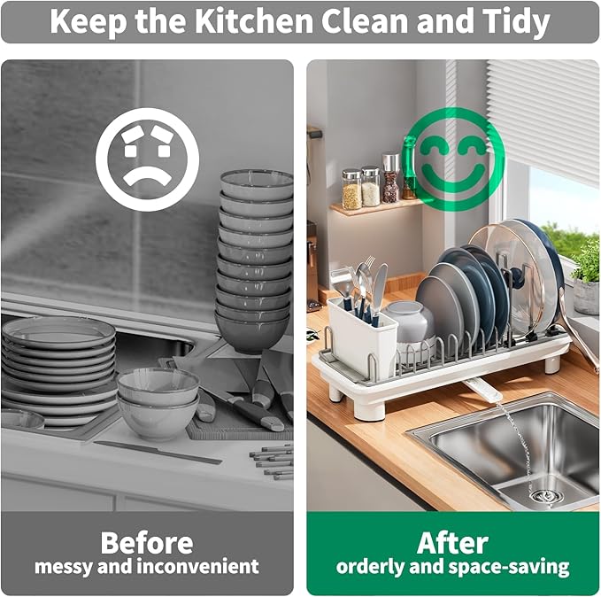 SanDream Small Dish Drying Rack
