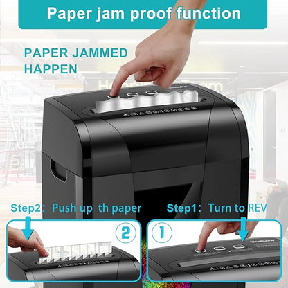 Woolsche Paper Shredder, 18-Sheet Cross Cut
