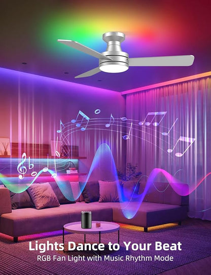 Homlit 42 inch RGB Ceiling Fan