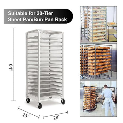 Bun Rack Cover – Transparent PVC