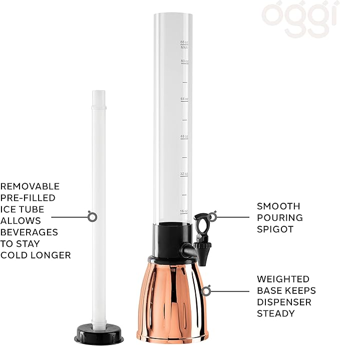OGGI Beer Tower 3L/100oz