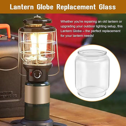 Replacement Lantern Globe for Coleman Max Northstar Lanterns, Coleman Lantern Parts Replacement Glass Globe for Fuelled Lanterns Fits Models 2000, 2500, 2600 - Similar for #R2000B043C