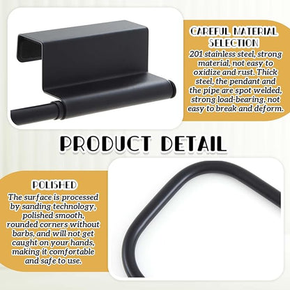 Yaocom 12.4 Inches Cabinet Door Paper Towel Holder Camper Under Sink No