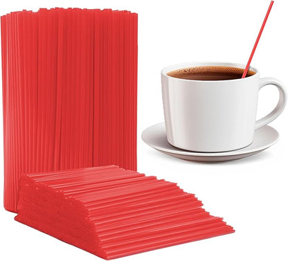 Prestee 2000 Count Red Coffee Stirrers