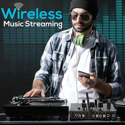 Pyle Wireless DJ Audio Mixer