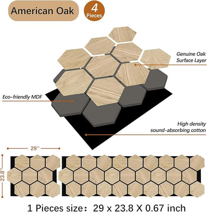 ARMURO Hexagon Wall Panels