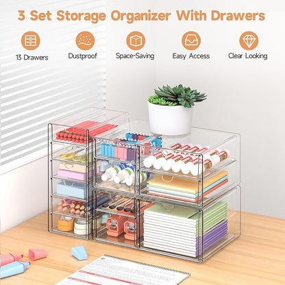 Makeup Drawer Storage Organizer