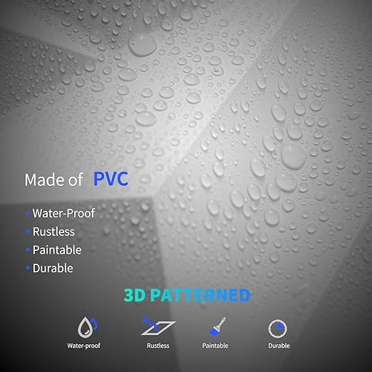 Art3dwallpanels 50 Pack 3D Wall Panel Diamond