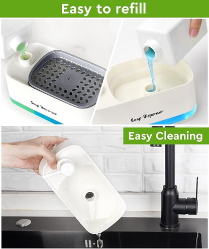 5-in-1 Kitchen Soap Dispenser Set