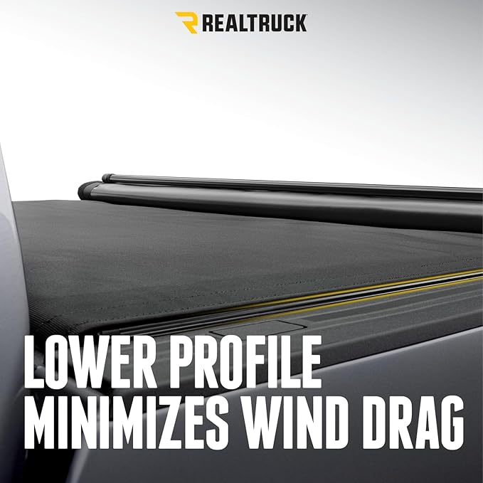 RealTruck TruXedo Pro X15 Soft Roll Up Truck Bed Tonneau Cover | 1456101 | Fits 2024 Toyota Tacoma 5' Bed (60")