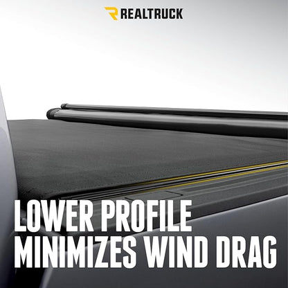 RealTruck TruXedo Pro X15 Soft Roll Up Truck Bed Tonneau Cover | 1456101 | Fits 2024 Toyota Tacoma 5' Bed (60")