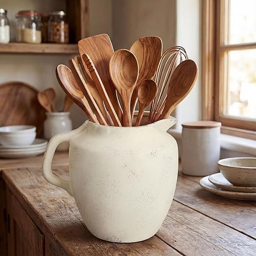 Potchen Rustic Kitchen Utensil Holder