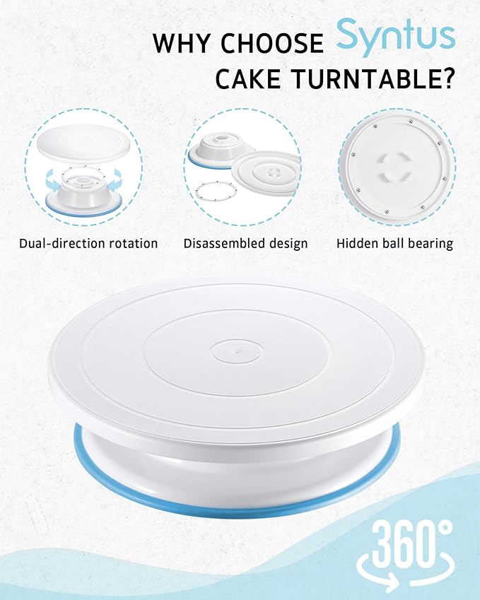 Syntus 65 PCs Cake Decorating Kit