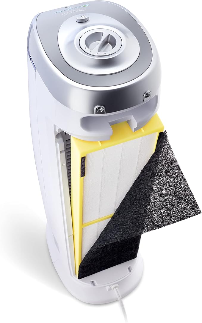 GermGuardian Air Purifier with HEPA 13 Filter, Removes 99.97% of Pollutants