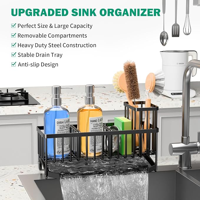 TomCare Extra Large 11'' Sink Caddy