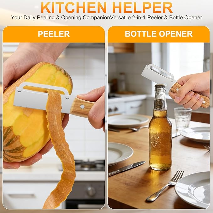 Multi-Functional Vegetable Peeler