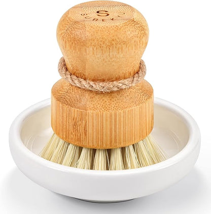 SUBEKYU Bamboo Dish Scrub Brush