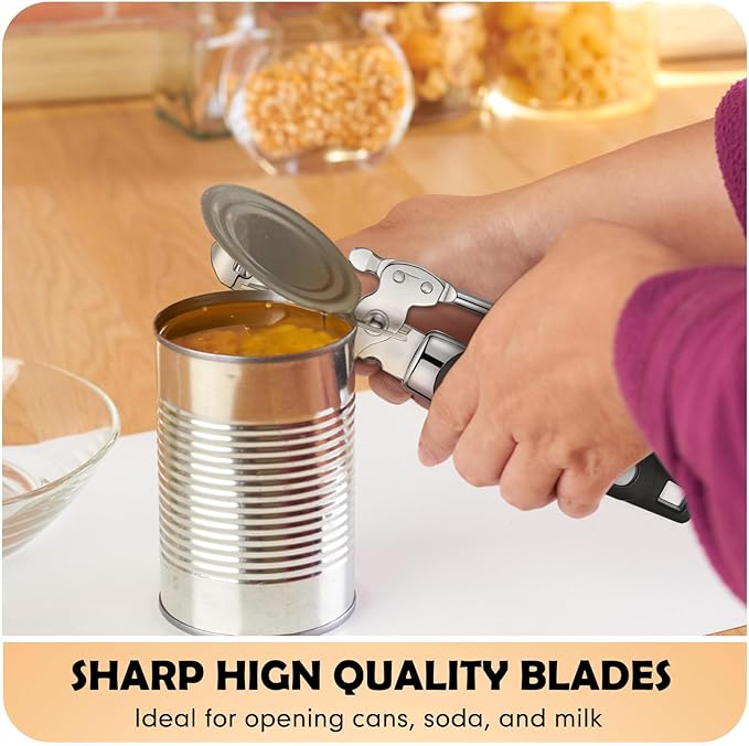Gisafai 10 Pcs Can Opener Manual Bulk Smooth Edge