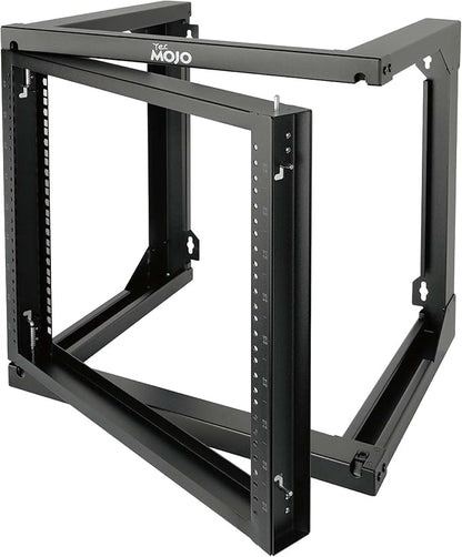 Tecmojo 9U Wall Mount Rack, Server Rack, Open Frame Server Rack, Network Rack