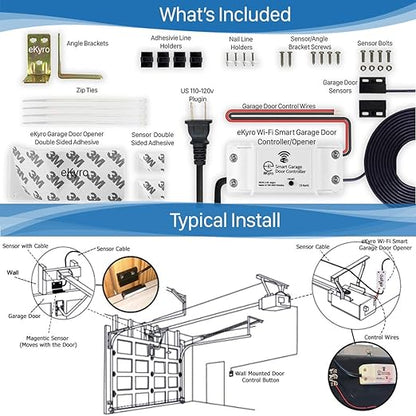eKyro Smart Garage Door Opener