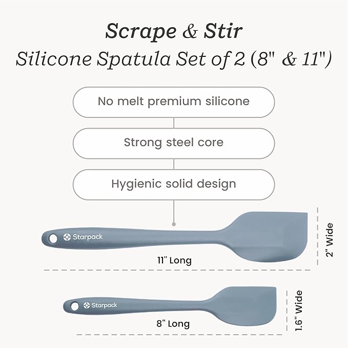 Starpack 'Scrape & Stir' Silicone Spatula Set