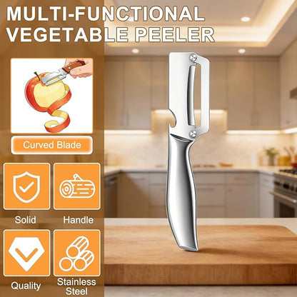 2Pc Multi-Functional Vegetable Peeler