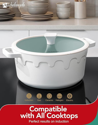 MICHELANGELO 8-Quart Soup Pot