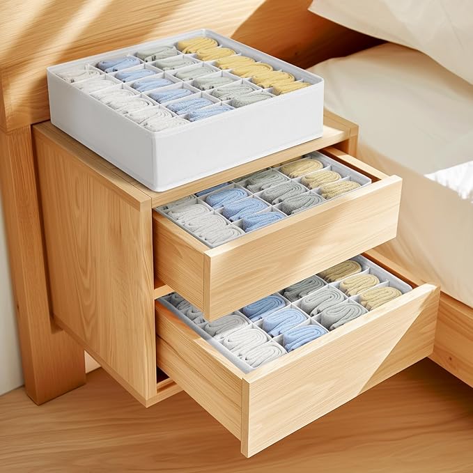 Joyoldelf Sock Organizer Drawer Organizer