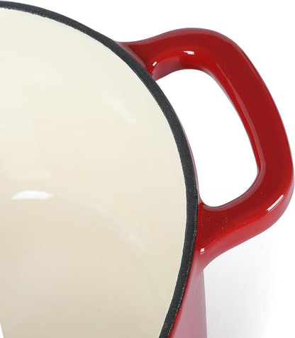 Martha Stewart Heart Shaped Enamel Cast Iron 2-Quart Dutch Oven