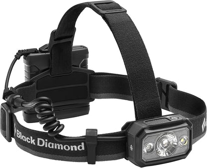 BLACK DIAMOND Icon 700 Lumen LED Headlamp IP67 Waterproof and Dimmable for Camping, Hiking, Mountain Biking, Hunting, Industrial Work with Red Light, Blue Light, and Green Light Night-Vision Modes