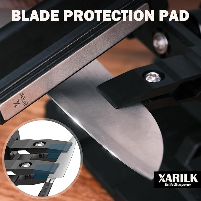 Portable Folding Adjustable Knife Sharpener – Includes 2 Diamond Sharpening